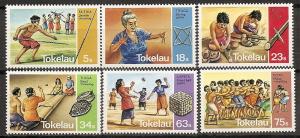 Tokelau  97-102 MNH 1983 Sports-Traditional Games