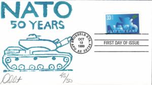 #3354 NATO Curtis FDC