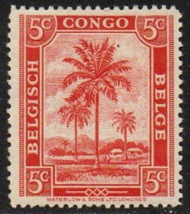 Belgian Congo Sc #187 Mint Hinged