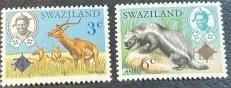 SWAZILAND # 259-260-MINT/NEVER HINGED---COMPLETE SET---1976