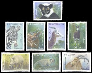 Gambia 2000 Scott #2184-2191 Mint Never Hinged