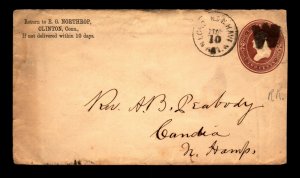 1800s N London & New Haven RPO Cover / Light Creasing - L18088