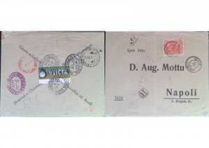 O) 1915 HAITI, JACMEL, MONASTERY AND CHURCH AT PORT AU PRINCE 10c rose, INVICTA,