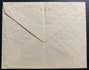 1951 Egypt Airmail Cover To Taunton MA USA
