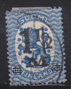 Finland 126 Finnish Arms 1921 O/P