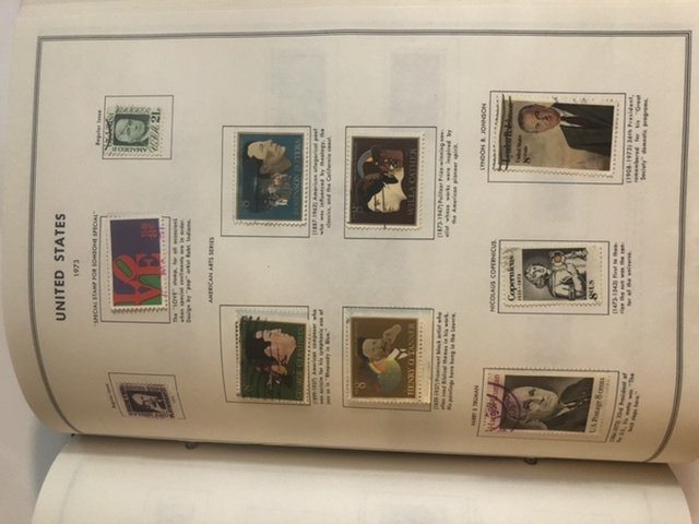 United States Liberty’s Stamp Album 1947-1983