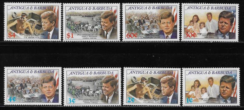 ANTIGUA SC# 162A-66  FVF/MNH 1988