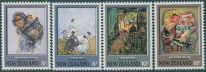 New Zealand 1973 SG1027-1030 Paintings set MLH