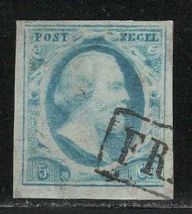 Netherlands Scott # 1a, used