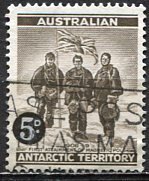 Australian Antartic Terr.; 1957: Sc. # L1: O/Used Single Stamp