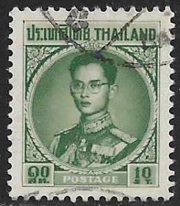 THAILAND 1963-71 10s King Bhumibol Adulyadej Scott No. 398 VF Used