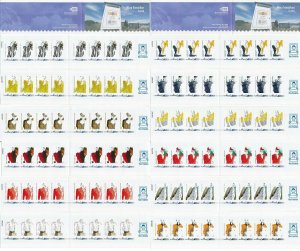 [109472] Aland 2006 Fashion personalized 12 Different booklets MNH