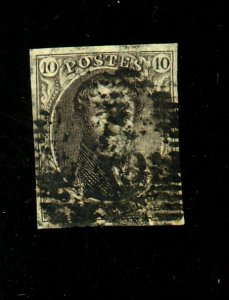 BELGIUM #3 USED FINE Cat $100