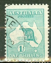 EH: Australia 10 used wmk inverted (Gibbons x3) CV $67.50