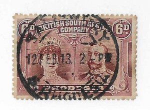 Rhodesia Sc #108 6p used VF