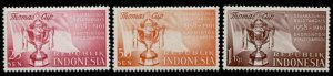 Indonesia 457-9 MNH Sports, Badminton, Thomas Cup, Flag