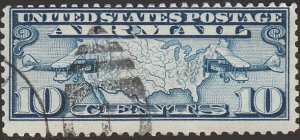 # C7 USED MAP AND TWO MAIL PLANES