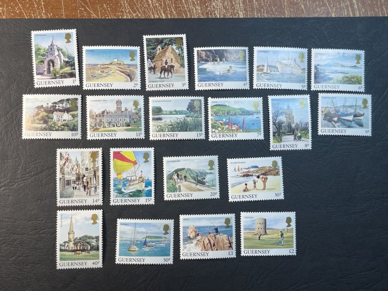 GUERNSEY # 283-302-MINT NEVER/HINGED--COMPLETE SET--1984-85