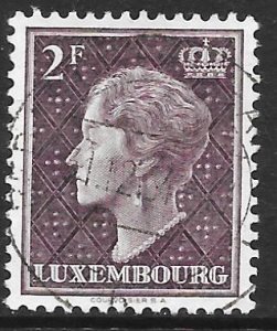 Luxembourg 257: 2f Grand Duchess Charlotte, used, F-VF