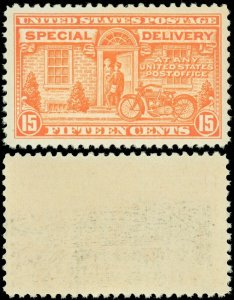 US SCOTT #E13 Special Delivery Stamp, MINT-GEM-NH Single, Inked Reverse SCV $75!