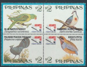 Philippines SC# 2333  MNH Birds  see details & scans