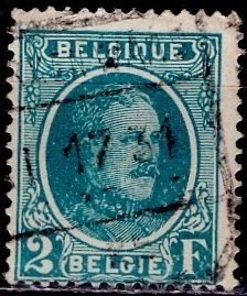 Belgium; 1926: Sc. # 188; Used Single Stamp