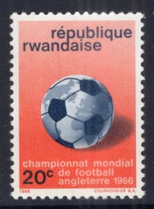 Rwanda 176 Soccer MNH VF