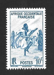 French West Africa 1947 - MNH - Scott #36