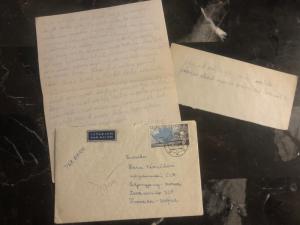 1960 Sobotka Czechoslovakia Airmail cover to Pyongyang North Korea DPR letter