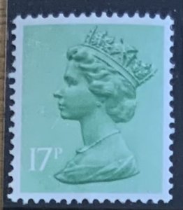 GB MACHIN 1980 17p PHOS PAPER SGx951 UNMOUNTED MINT