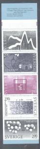 Sweden Sc 1482a 1983 Nobel Prize stamp bklt pane mint NH