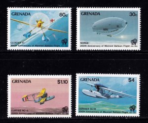 Grenada   1170 - 1173     MNH OG   XF   complete set