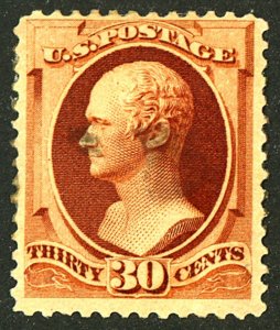 U.S. #217 MINT OG HR