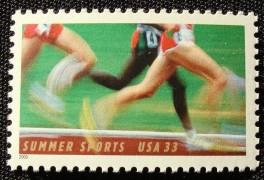 US 2000 , Runners  33c  MNH Single  # 3397