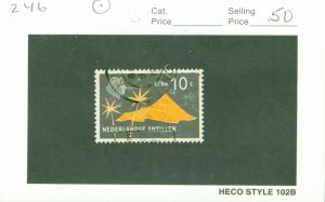 NETHERLANDS ANTILLES 246 USED BIN $0.50