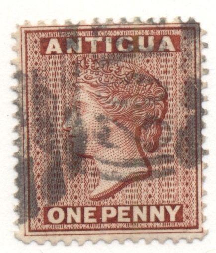 ANTIGUA #8 Used Scott $12.50