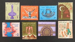 Egypt 1964 #600-6,610, Various Designs, MNH.