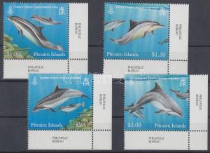 Pitcairn Islands stamp Dolphins corner set MNH 2012 Mi 851-854 WS124289