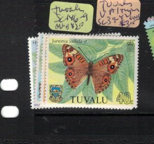 Tuvalu Butterfly SC 146-9 MNH (5exy)