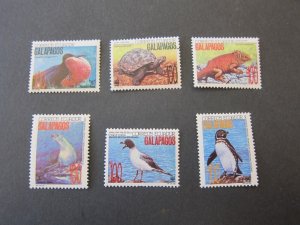 Ecuador 1992 Sc 1281-86 bird set MH