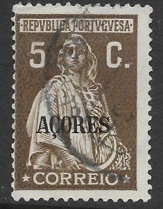 Portugal Azores #203  used