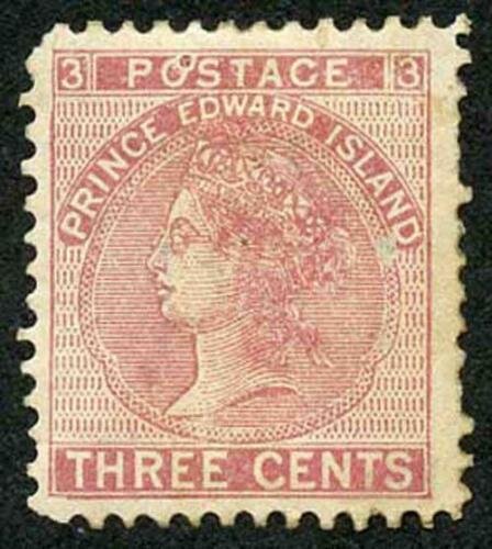 Prince Edward Is  SG37 3c Rose M/M Cat 45 pounds 