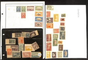 Armenia Stamp Collection on 3 Harris & Stock Pages, 1920 (BC)