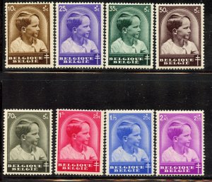 Belgium # B180-87, Mint Never Hinge.