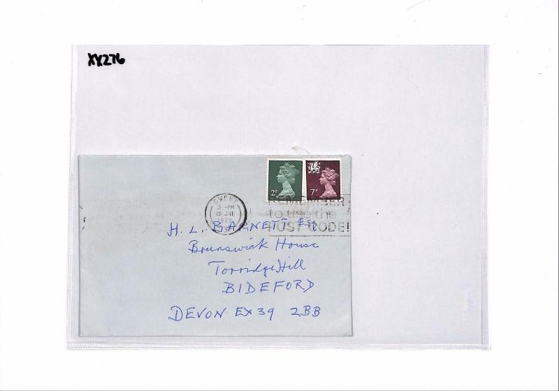 XX276 1979 GB WALES Devon Bideford Cover 