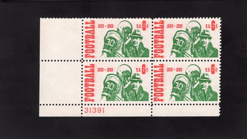 1382 College Football, MNH LL-PB/4 (#31391)