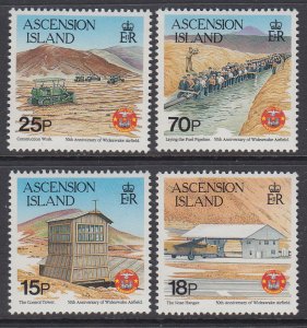 Ascension 540-543 MNH VF