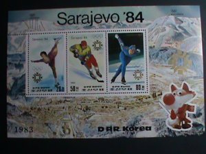 ​KOREA STAMP:1983- SC#2323 WINTER OLYMPIC-SARAJEVO'84 -MNH :RARE MINI SHEET.