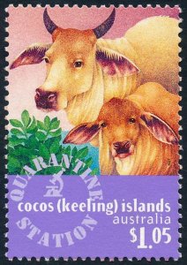 Cocos (Keeling) Islands 1996 $1.05 Quarantine Station Boran Cattle SG349 F/Used