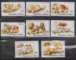 GUINEA - Mushrooms On Stamps